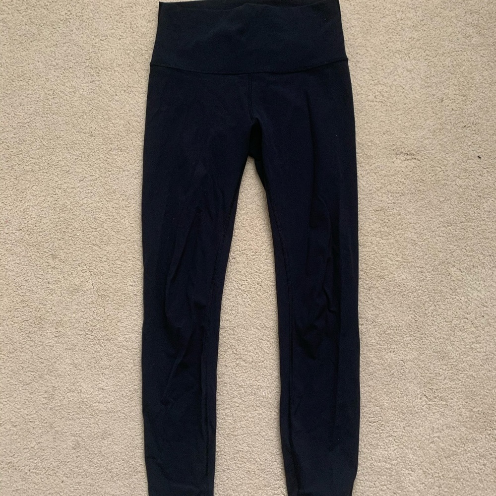 Black lulu lemon wunder under leggings